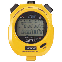 GCEI495Y - Ultrak 495 Stopwatch - Yellow